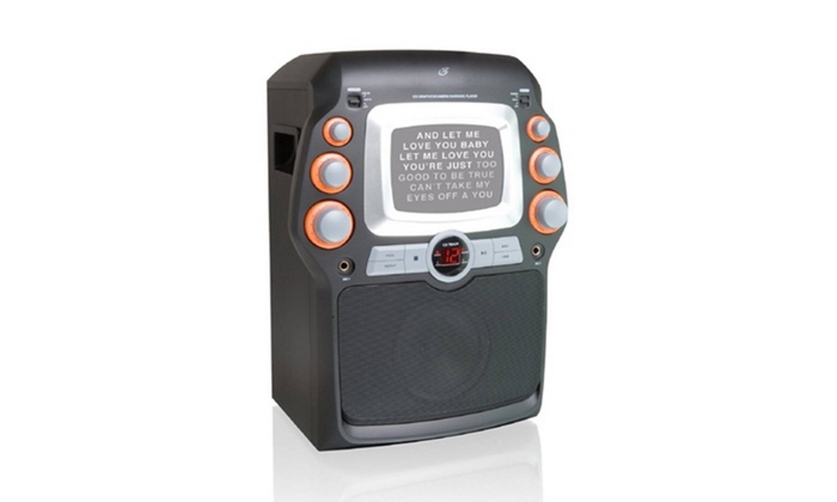 GPX JM332 CD+G Karaoke System 5" Monitor (Certified Refurbished)