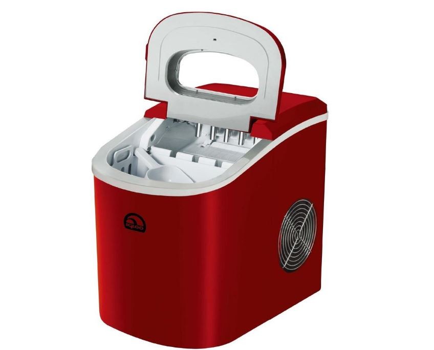 iGloo ICE102-RED Compact Ice Maker