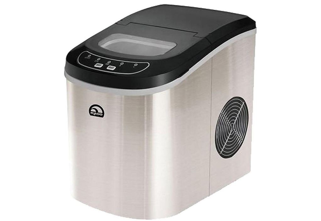 iGloo Compact Ice Maker - Stainless
