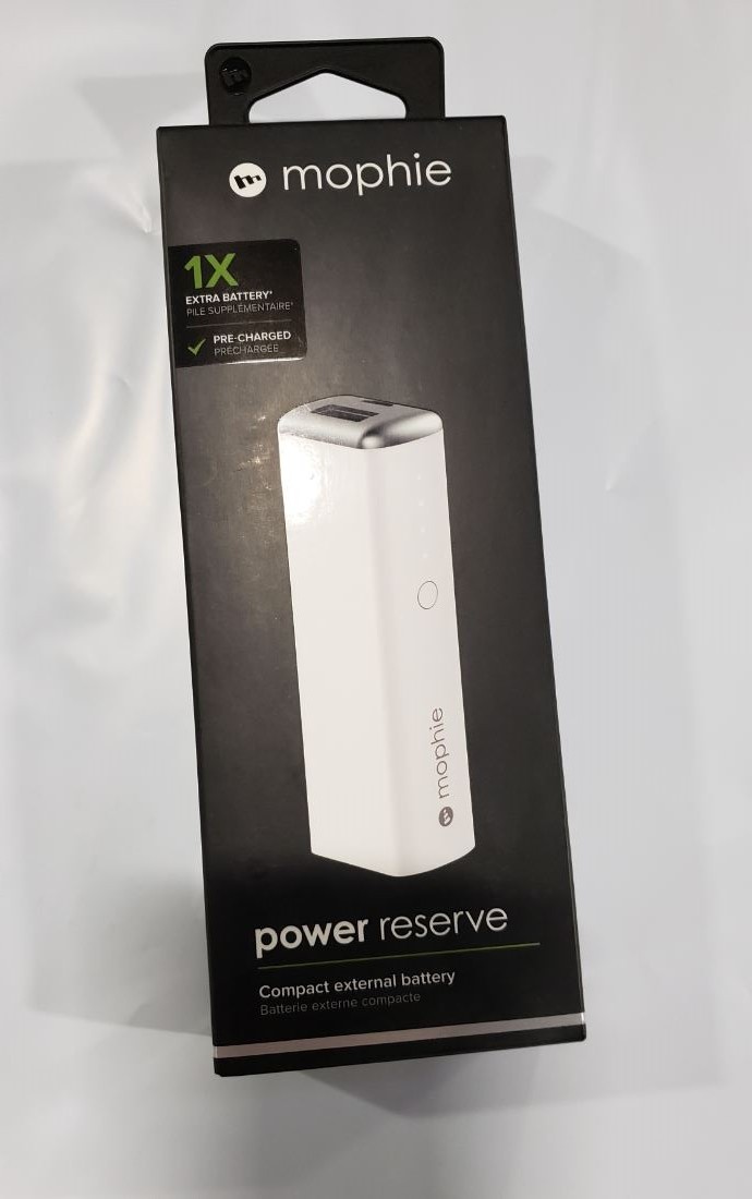 Mophie Power Reserve 2600 mAh WHITE