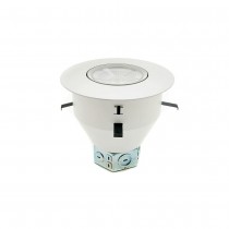 5-6" White Complete Fixture Gimbal Spot