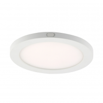 7IN LED ROUND PANEL 12W 800LM 3000K CRI9