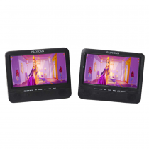 Proscan 7" Dual Screen Portable DVD Player PDVD7751 Black - Certified Refurbished