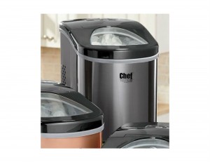 CHEF TESTED STAINLESS BLACK ICE MAKER