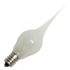 SILICONE FLAME TIP LAMP 6W 120V