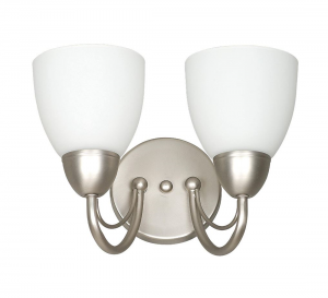 12IN 2-LT TEMPEST SCONCE SN