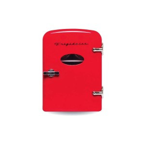 Frigidaire Retro Mini Compact Beverage Refrigerator EFMIS121-RED