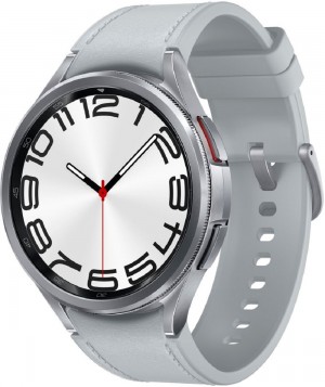 Samsung Galaxy Watch6 Classic Stainless Steel Smartwatch 47mm BT Silver SM-R960NZSAXAA