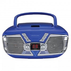 Proscan Retro-Style Portable CD Radio
