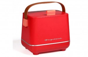 Frigidaire 6-Can Retro 4-Liter Top-Opening Portable Beverage Mini Fridge/Cooler EFMIS308-RED