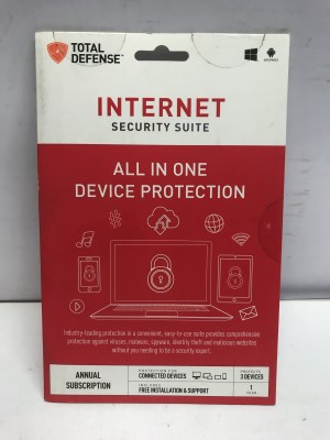 Total Defense Internet Security 3x Devices TLD-12469