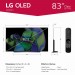 LG 83" Class C3 Series OLED 4K UHD Smart webOS TV OLED83C3PUA