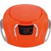 CD Boombox with AM/FM Radio Orange