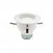 5-6" White Complete Fixture Fixed Flood