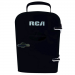 RCA Mini Retro 6 Can Beverage Refrigerator - Black - RMIS129-BLACK