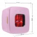 Frigidaire Retro 12 Can Mini Beverage/Skincare Cooler Pink EFMIS351-PINK