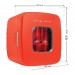 Frigidaire Retro 12 Can Mini Beverage/Skincare Cooler RED EFMIS351-RED