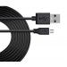 Extra Long Micro Usb Charge/sync 10ft BK