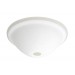 Luminance White Linen Light Fixture Glass & Fitter only 12-1/2" W by 4-1/2" H - LK77