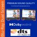 Sylvania 10.1" Dual Screen Portable Blu-ray DVD CD player SDVD1087 Certified Refurb 